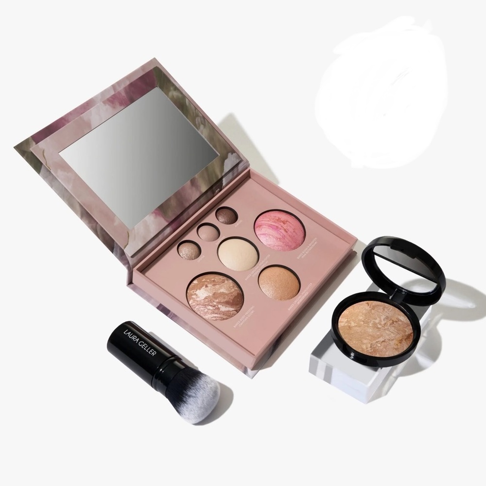 Laura Geller Baker Starter Kit 3pc- Sand Foundation